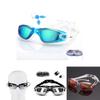 Glasses Swimming Waterproof And Antifog Colorful Plating Small Mirror Racing Swim Set Glasses