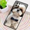 Cartoon Shih Tzu Dog Phone Case for Samsung Galaxy Note 10 Pro S26 Ultra S23 S24 FE S25 S21 S22 PLUS Shockproof Cove