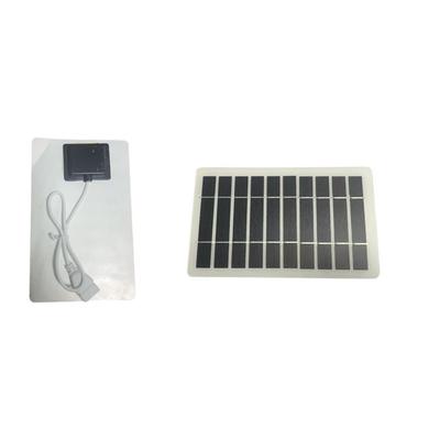 5V 2W USB Solar Charger Panel Versatile Power Source with USB Output Portable Solar System High Efficiency Multipurpose