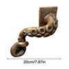 Vintage Octopus Door Knob Cabinet Handle Ancient Resin Outdoor Hook Household Drawer Furniture Pull Handle Pulls Bar Hardware
