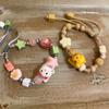 Lucky Cat Ceramic Cat Bracelet Handmade Cat Bead Bracelet Vintage Maneki Neko Bracelet  Women