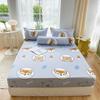 Queen Fitted Sheet King Size With Elastic Bed Cover For Double Bed Avocado Pattern Mattress Covers(no Pillowcase)