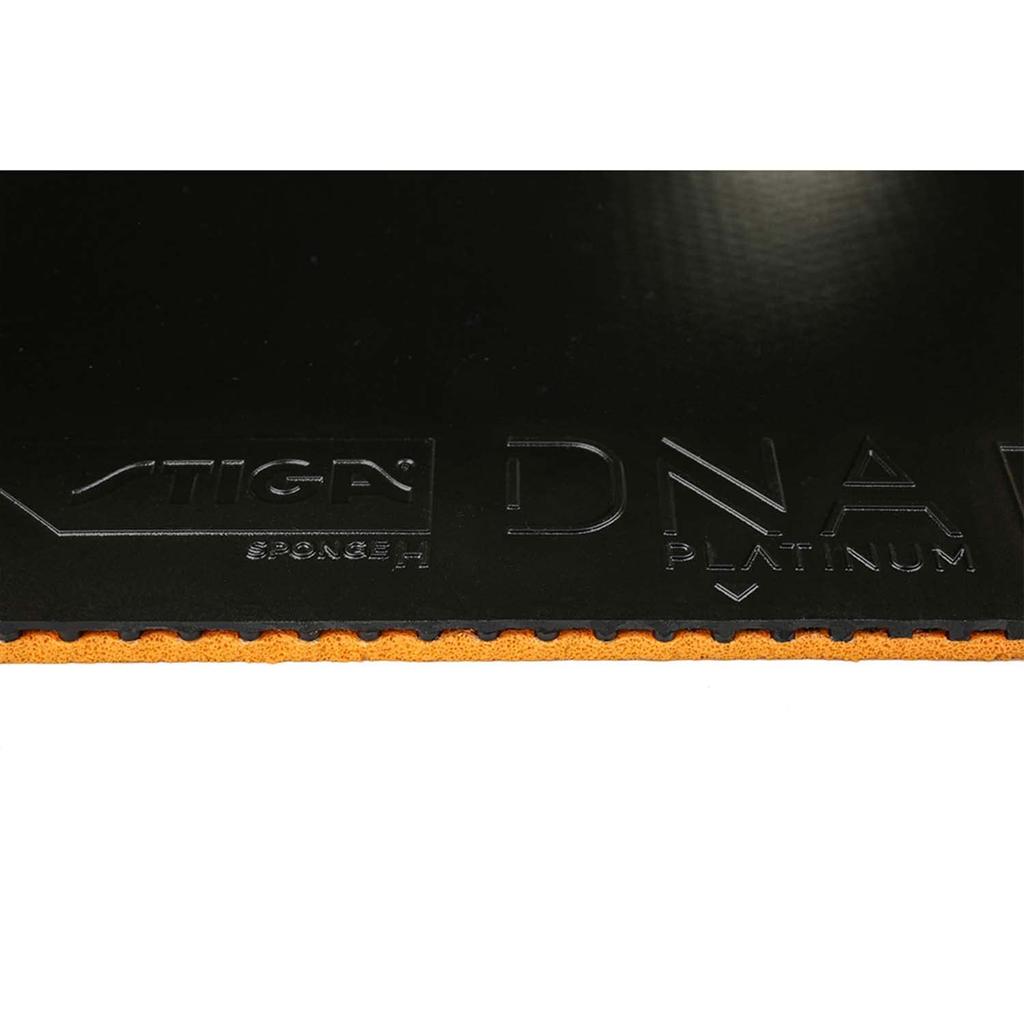 Stiga DNA Platinum H Table Tennis Tension Soft Extra 1712060121 Rubber, Type, Back, Black, Thick,