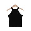 Women's Wireless Sports Bra with Stylish Straps and Built-in Pads