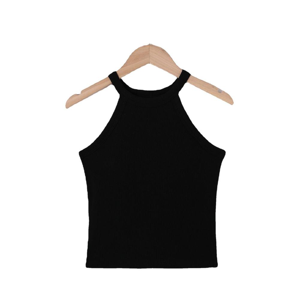 Women's Wireless Sports Bra with Stylish Straps and Built-in Pads