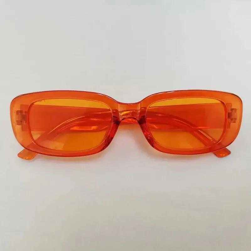 Vintage Oversized Sunglasses Women Retro Brand Big Frame Sun Glasses Female Black Yellow Ins Style Square Glasses Oculos De Sol