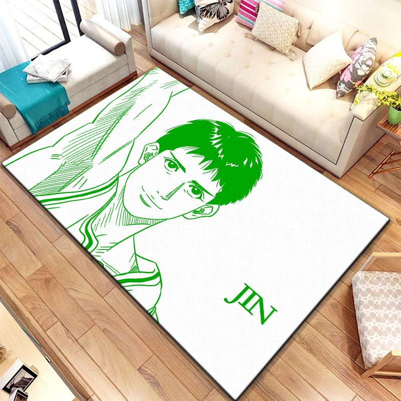 SLAM DUNK Custom Carpet Living Room Doormat Yoga Mat Home Decoration Washroom Floor Mat Carpets for Living Room Kitchen Mat