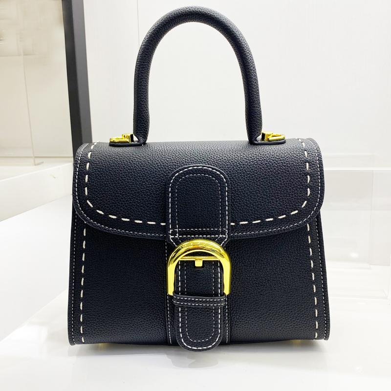 Kompakte quadratische Messenger Bags für Damen Luxus Designer Tasche und Geldbörse Neu im Vintage Einfache Umhängetasche Crossbody Tasche