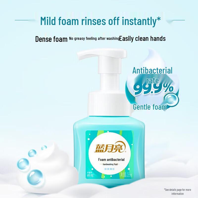 Blue Moon Foam Antibacterial Hand Soap
