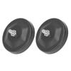 2pcs Magnetic Mounting Base Antiscratch Nondestructive Installation Black Universal for LED Light
