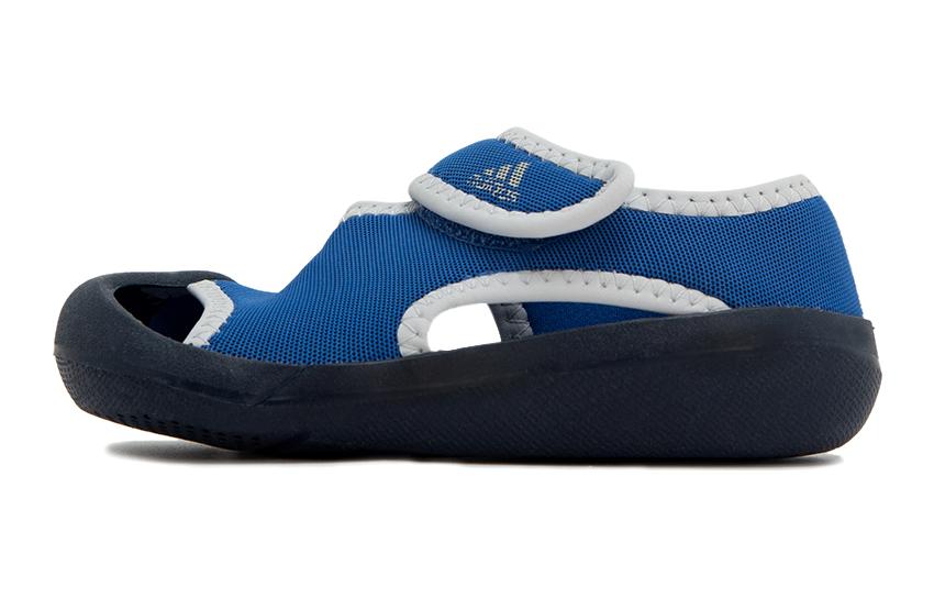 

Adidas Slip Resistant Abrasion Resistant Low top Toddler Shoes Blue White Infant And Toddler BY2241 25.5