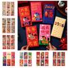 6Pcs/Set Paper 2026 Horse Year Red Envelope Traditional Money Envelope  Chinese Horse Year