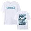 Summer Women Men Tees Film The Fantastic Four First Steps Movie T-shirt Cotton Summer Female Tshirts Unisex Streetwear Top