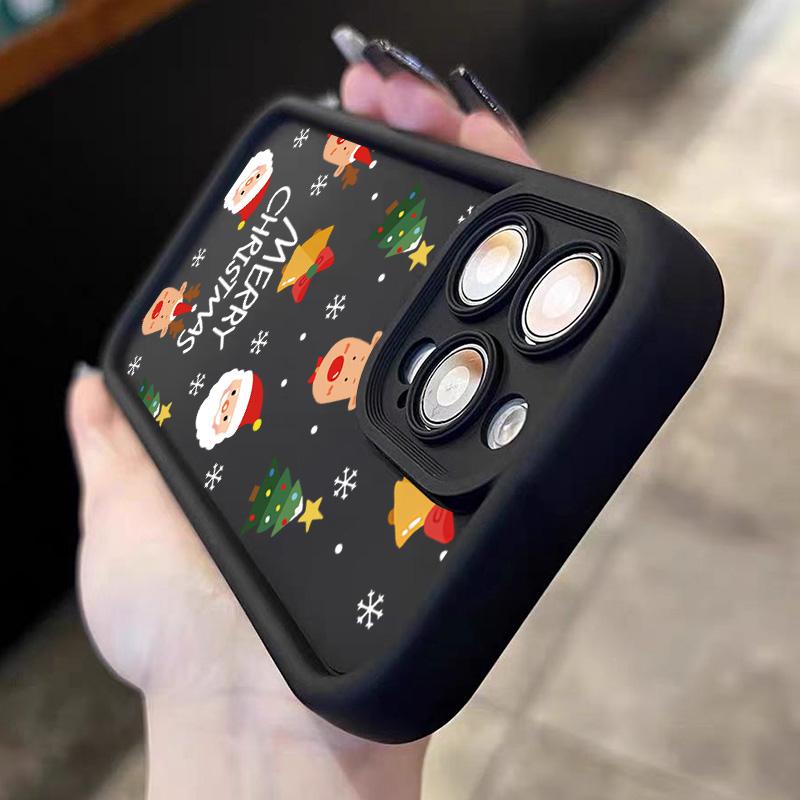Christmas Happy Theme Hot Print Case For Xiaomi Redmi 14C 13C 12C 13 12 Redmi Note 14 13 12 Pro Plus 5G 12S 11S 11 10S 10 Cover