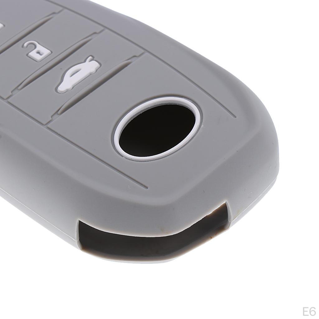 Auto Car Remote Key 3-Buttons Silicone Case Cover Holder For Mirai