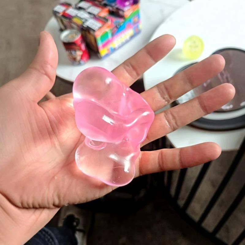 Moldable Pearl Coconut Oil Squeeze Toy Slow Rebound Stress Relief for Desk Decompression Sensory Gift Home Decor