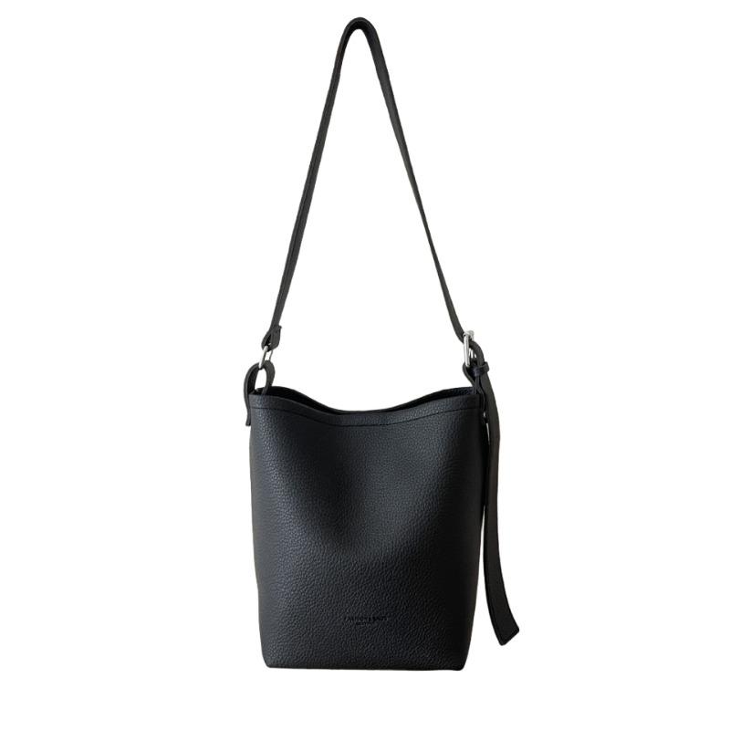 Bags Women's Pu Soft Leather Portable Small Bags New Trendy Leisure Bucket Bags Versatile Shoulder Messenger Bags