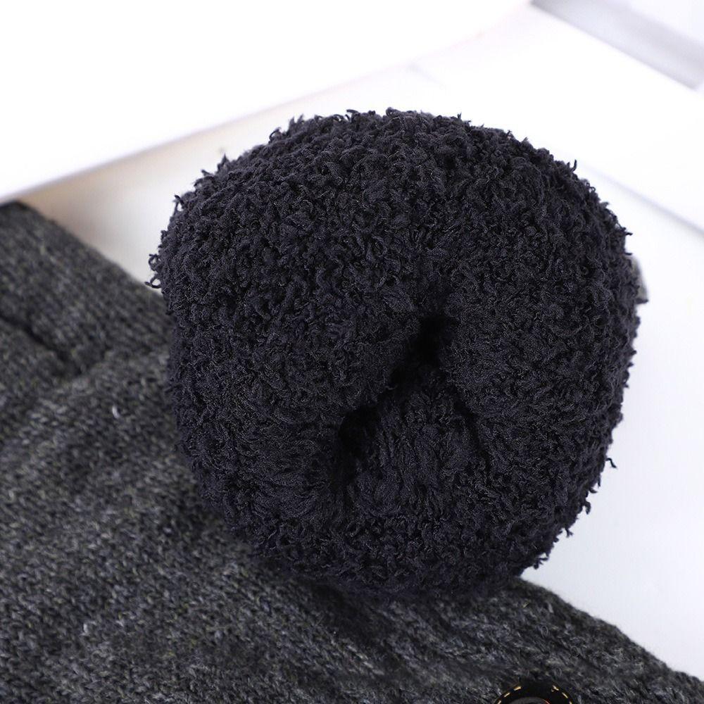 Single/Double-layer Cold-proof Gloves Thick Warm Touch Screen Glove Men's Winter Gloves  Outdoor