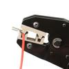 IWISS Flag-type crimp terminals, 187 and 250 series, L-type faston terminals, crimping tool, EDM cut, 0.5/2.5mm², IWS-FL IWS-05FL