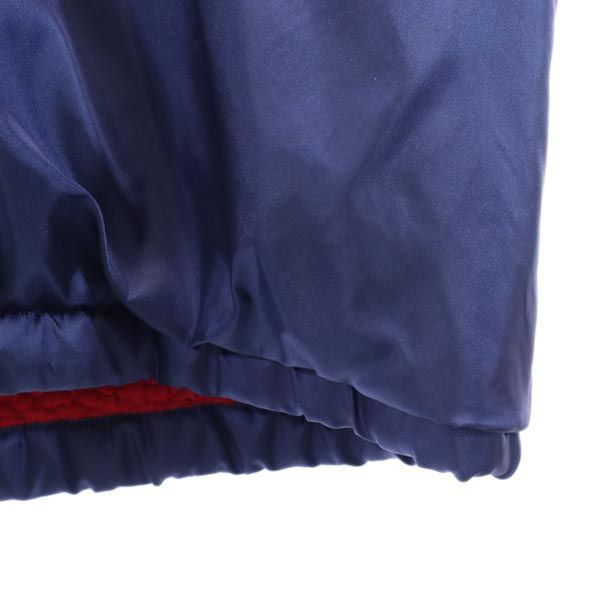 Puma 90s Hit Union Old Long Sleeve Bench Coat Navy Blue Hood Men's Used