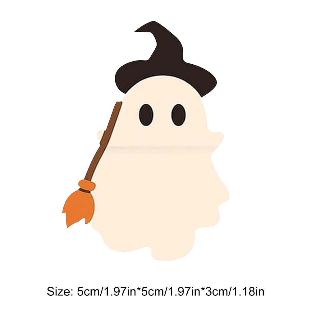 1/6PCS Ghostees Mystery Phone Buddy Cute Halloween Phones Decorations Mini Figure Design Figurine Fun Desk Accessory