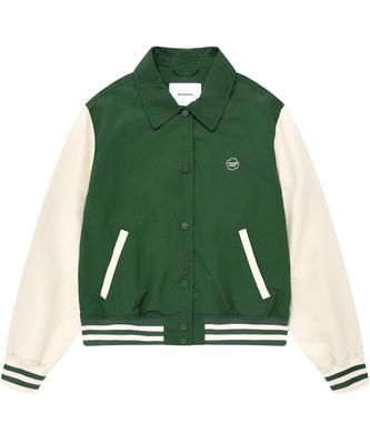 Covernat Woman Varsity Jacket Green