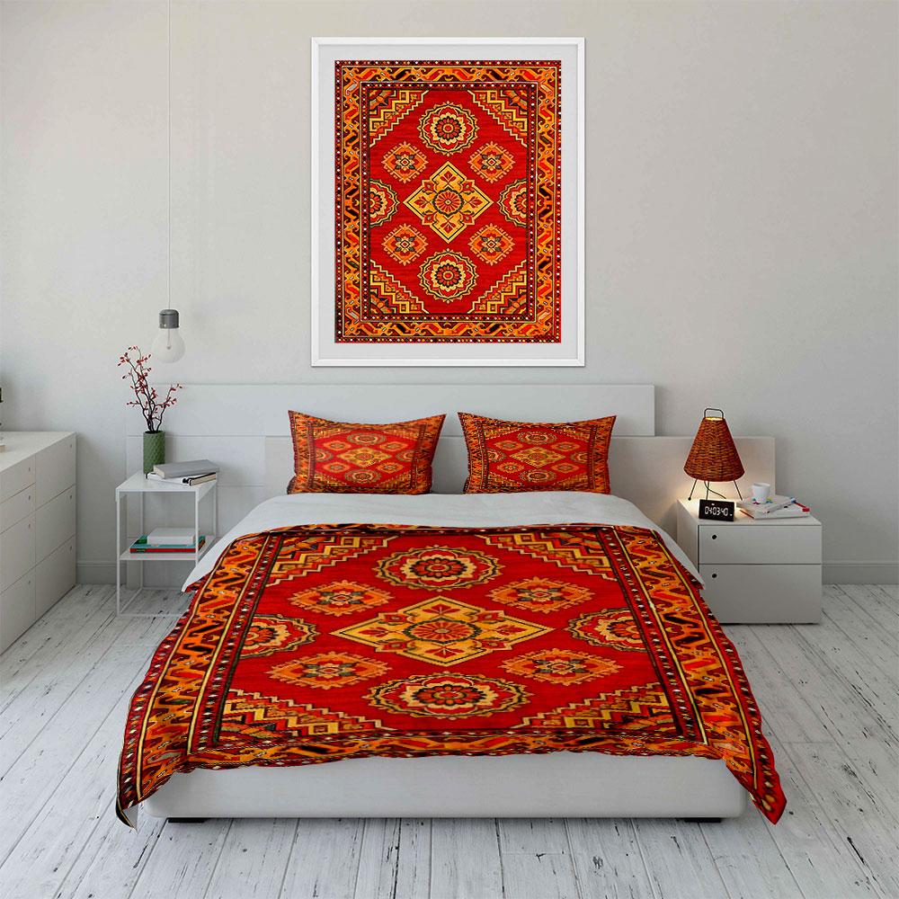 Geometric and Floral Medallions. Bedding Sets Duvet Cover Sets Duvet Covers Pillowcases(1* Duvet Cover 2* Pillowcases Without Duvet Insert)