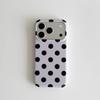 Korean Colorful Circular Dots Matte IMD TPU Back Cover For For Iphone 1 16 17 Pro Max Phone Case
