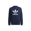 adidas Originals Sweatshirts Men's Dark Blue Crew Neck Moderate Regular HK5294