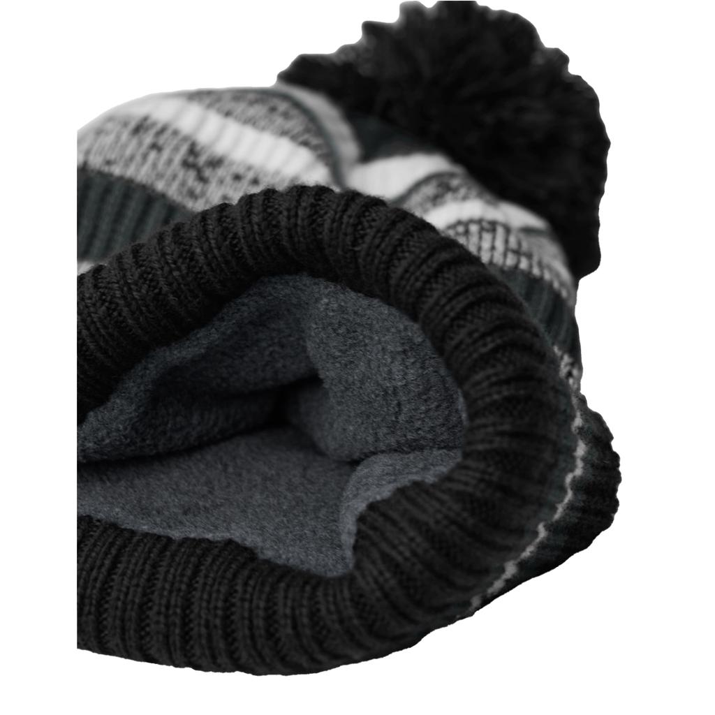 Beechfield Gorro de rayas unisex para adultos