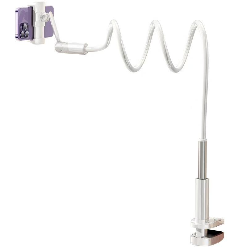 Adjustable 360 Degree Mount Clip Bracket Stand Flexible Arm with Waterproof Feature Compatible for All Phones-for Desk Bed Use