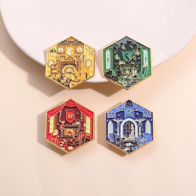 Punk Magic Academy Emaille Pins Slang Das Gouden Leeuw Arend Das Broche Creatieve Reversspeld Gotische Sieraden Cadeau voor Vrienden