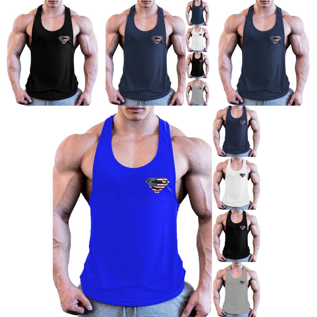 Premium Quality Men Bodybuilding Tank Top Muscle T-shirt For Gym Fitness Enthusiasts