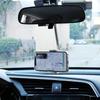 New Car Rearview Mirror Mount Phone Holder GPS Auto Clip 360 Degree Rotatable and Retractable Rearview Mirror Seat Hanging Clip