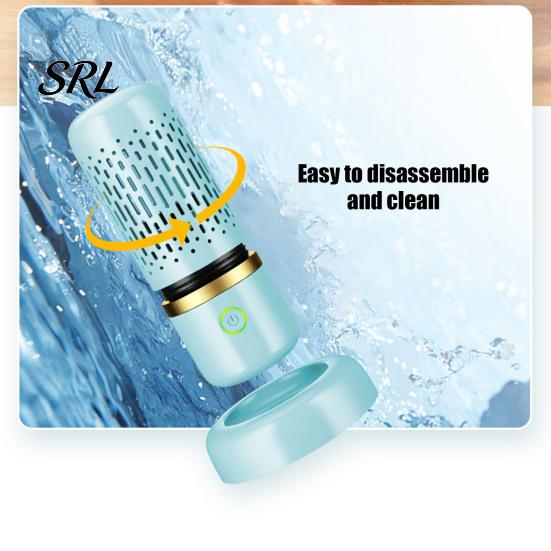 Electric Produce Purifier Portable Fruit Vegetable Cleaner, Cordless Food for Meat Cleaner And Seafood, IPX7 Waterproof Washing Device Home