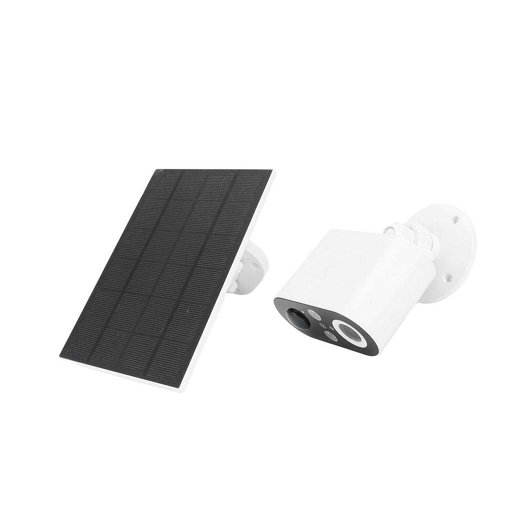 1080P Solar Security Camera PIR Motion Sensing Wireless Outdoor Home Security Camera with 5V 2A Solar Panel for Orchards Construction Sites