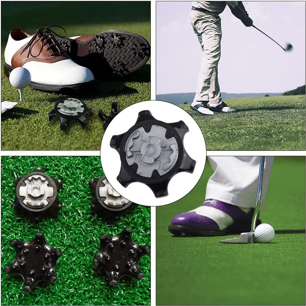 Samcos Golf Spikes Replacement Golf Shoes Spikes Studs 20 Pieces