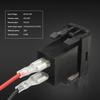 Type-C USB Charger Adapter&Voltmeter for Toyota Tacoma 4Runner Tundra RAV4 Landcruiser 75 76 78 79 100 Hilux Prado 120 HIACE