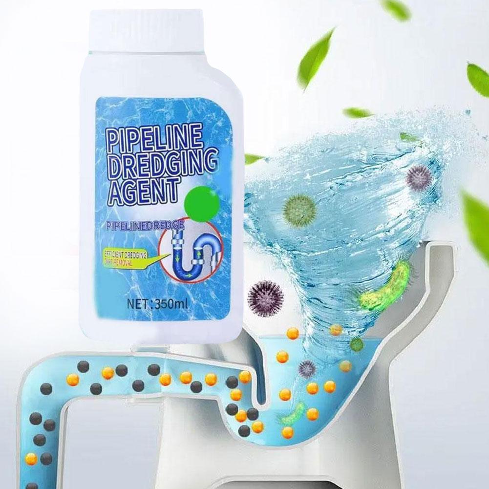 350ml Wild Tornado Desfundător de conducte Puternic Curățător de chiuvetă Curățare rapidă a toaletei Pentru bucătărie Rapid Puternic A1E7