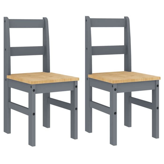 VidaXL Lot de 2 Chaises à Manger Panama, Sièges à Dîner, Chaises de Repas, Meubles de Salle de Séjour Cuisine Maison 4005730
