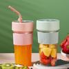 350 ML Electric Fruit Juicer Cup Wireless Juice Extractor Cup Smoothie Mixer Cup  Camping
