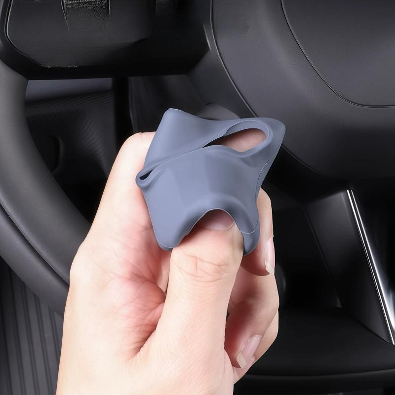For Xiaomi YU7 SU7 2026 Car Steering Wheel Button Protective Support Cover Magnetic Buckle Expansion Silicone Bracket Cover Pad