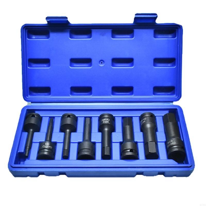 H7EE Alloy Steel Pneumatics Inner Hexagonal Socket Wrenches Extended for Efficient Work