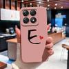 Custodia Per Xiaomi 14T 14 15 12 12S 12T 12X Pro Ultra Lite Cover Posteriore Carina Cuore d'Amore Modello Lettera Silicone Morbido Anti Caduta Protettiva Per Xiaomi Capa