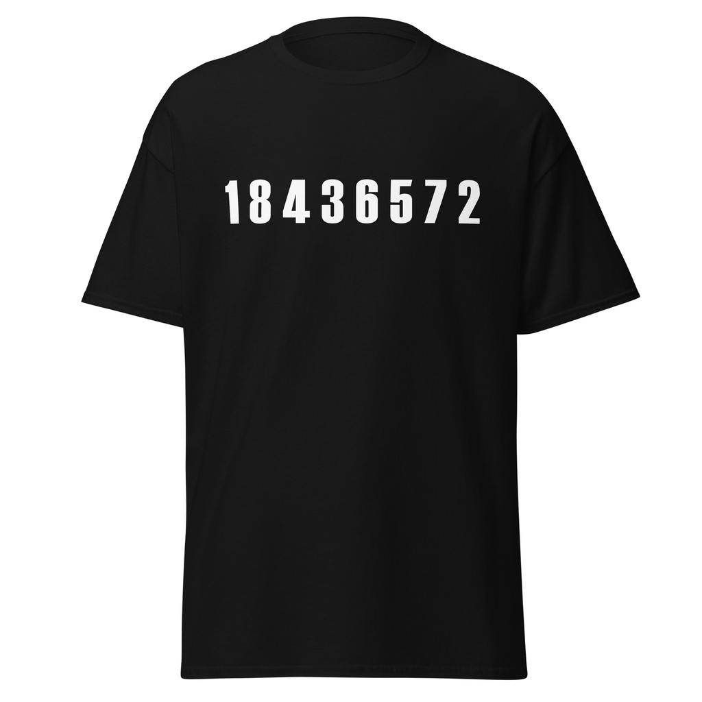 18436572 Numbers Game Small Big Block Chevy Car T-Shirt V8 Chevelle Vette SBC