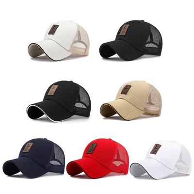 Unisex Pustende Nettmesh Utendørs Caps UV-beskyttelse Sykling Fiske Tennis Golf Caps Sportshatt Dame Menn Baseball Solhatt