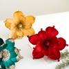 1PC Beautiful Sequins Home Decor Wedding Magnolia Simulation Flower Christmas Ornament