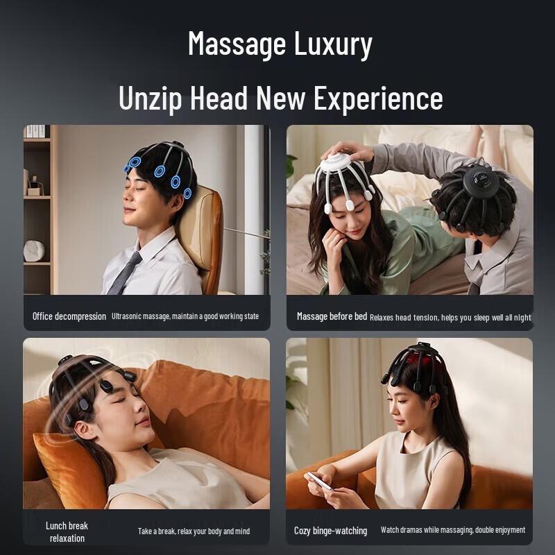 Hezheng HZ-RELAX-2 Electric Head and Scalp Massager