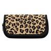 Pen Case Practical Design 300D Polyester Organized Storage with Dual Compartments for Pens Ruler Eraser Scissors for Students