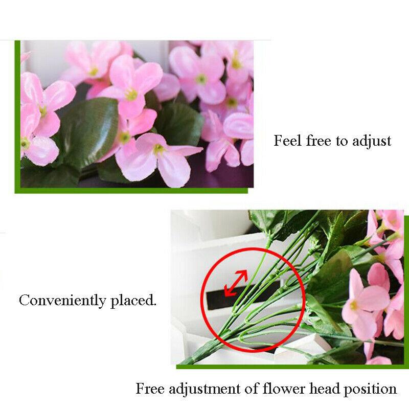 Künstliche gefälschte hängende Blumen-Ranken-Pflanzen-Girlande-Hausgarten-Dekoration im Freien